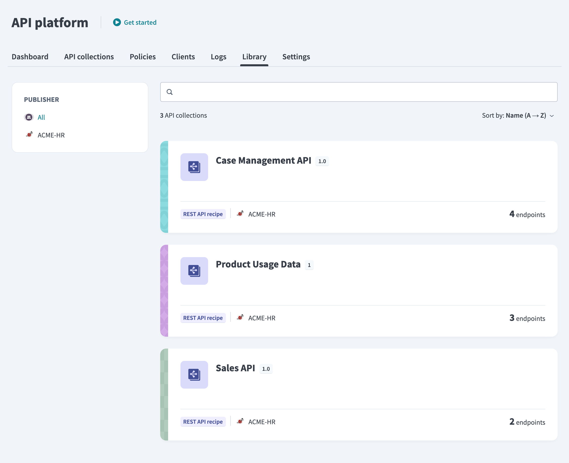 API library