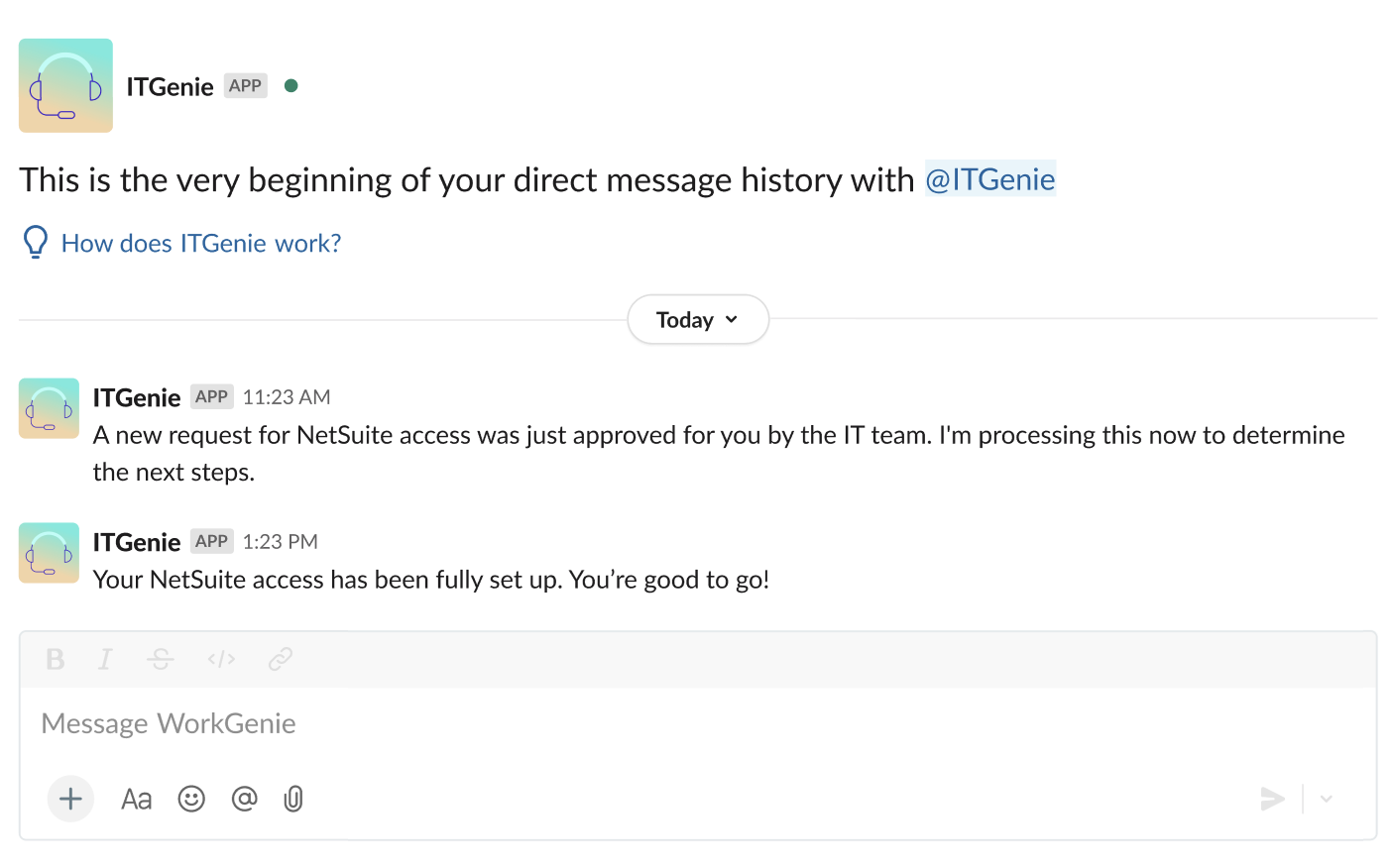 App event example