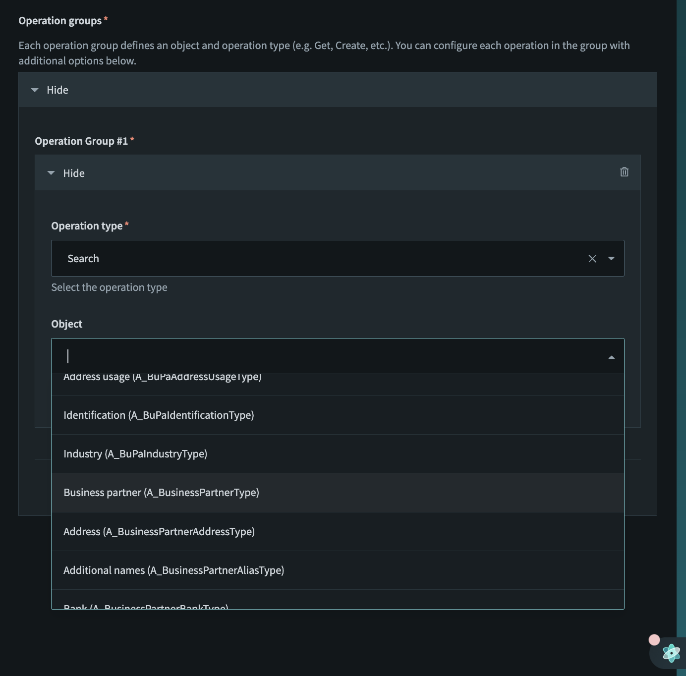 OData batch object