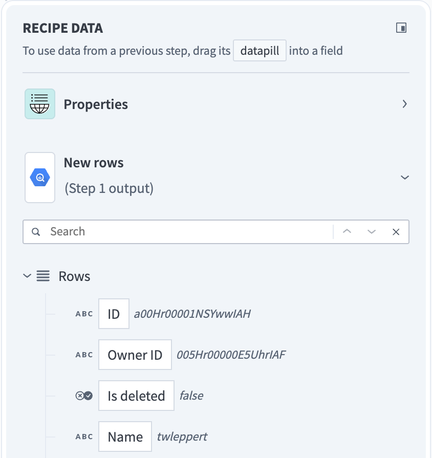 Batch trigger output