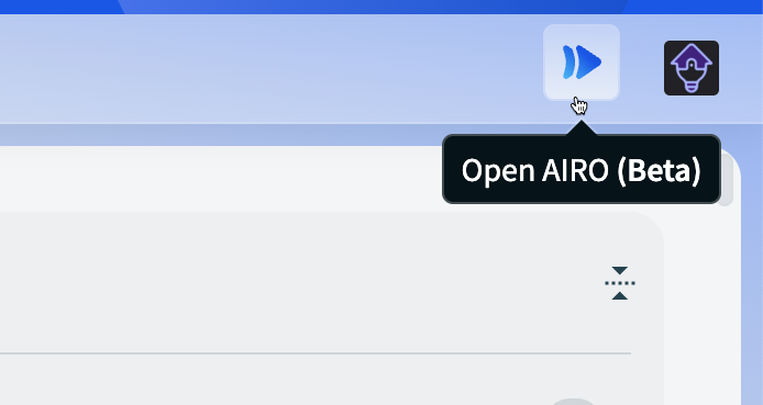 AIRO button