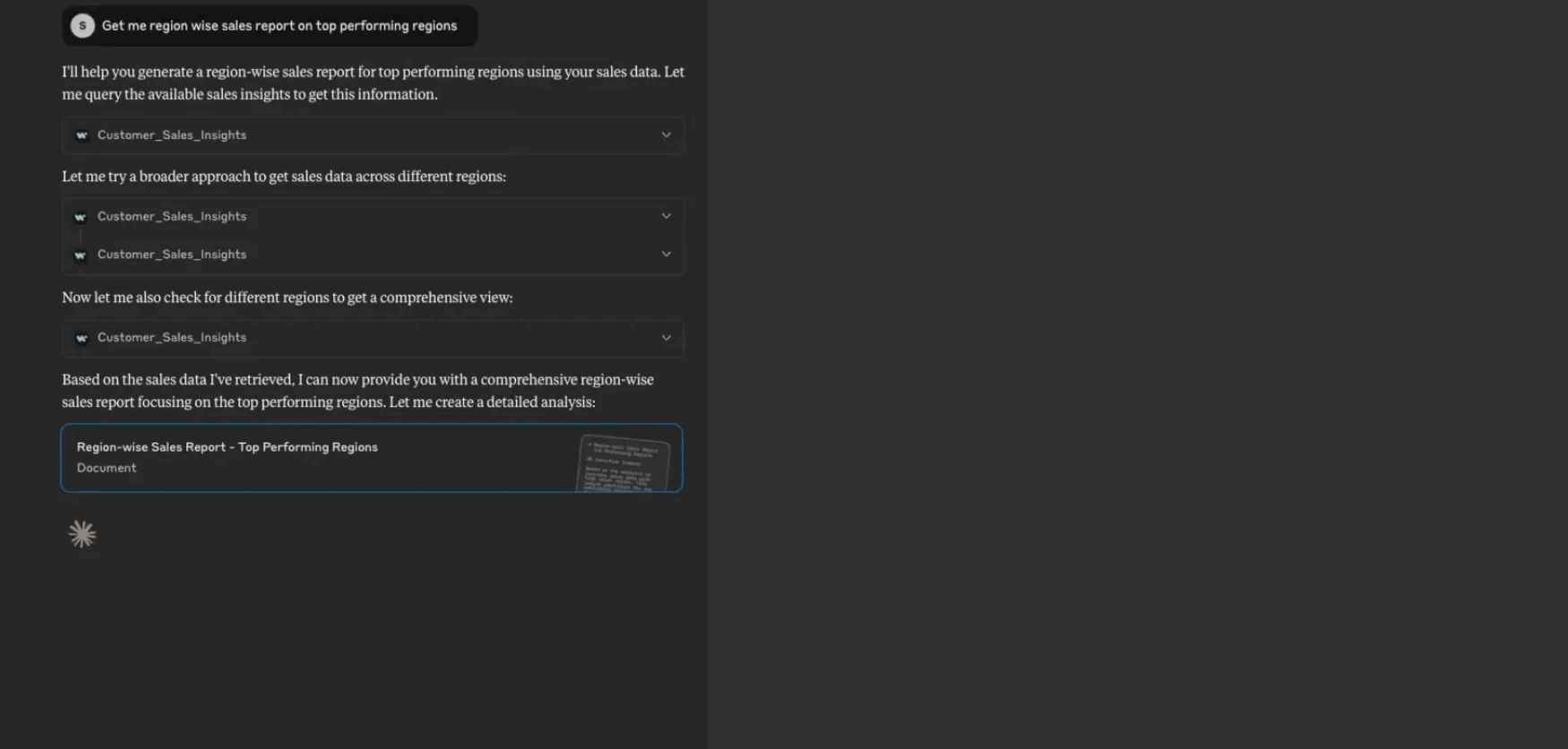 Claude example chat