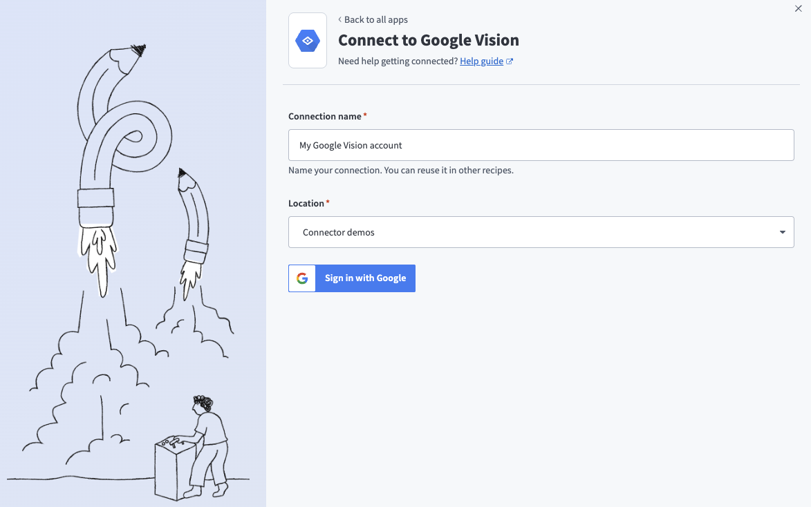Connection setup