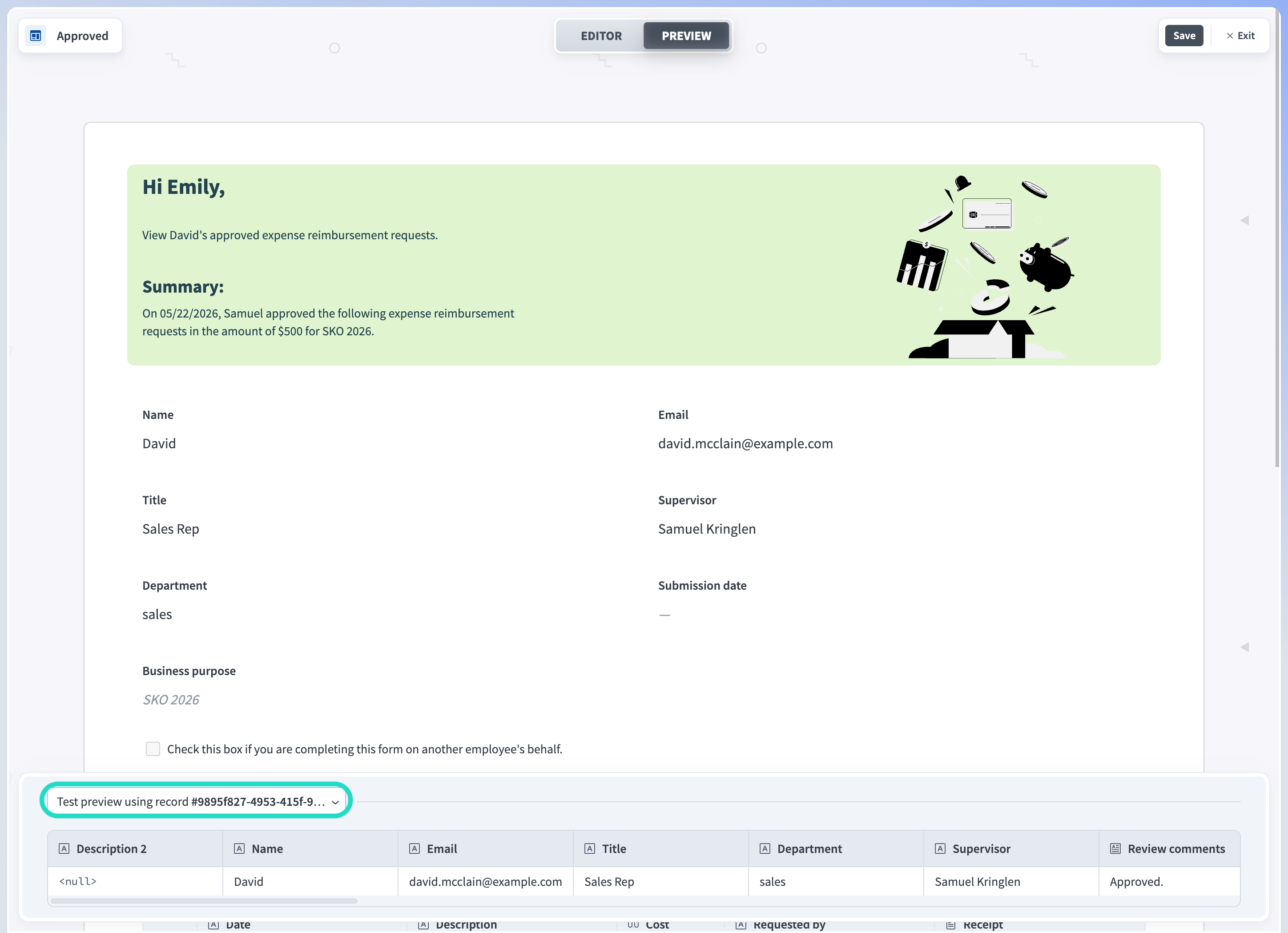Preview your page