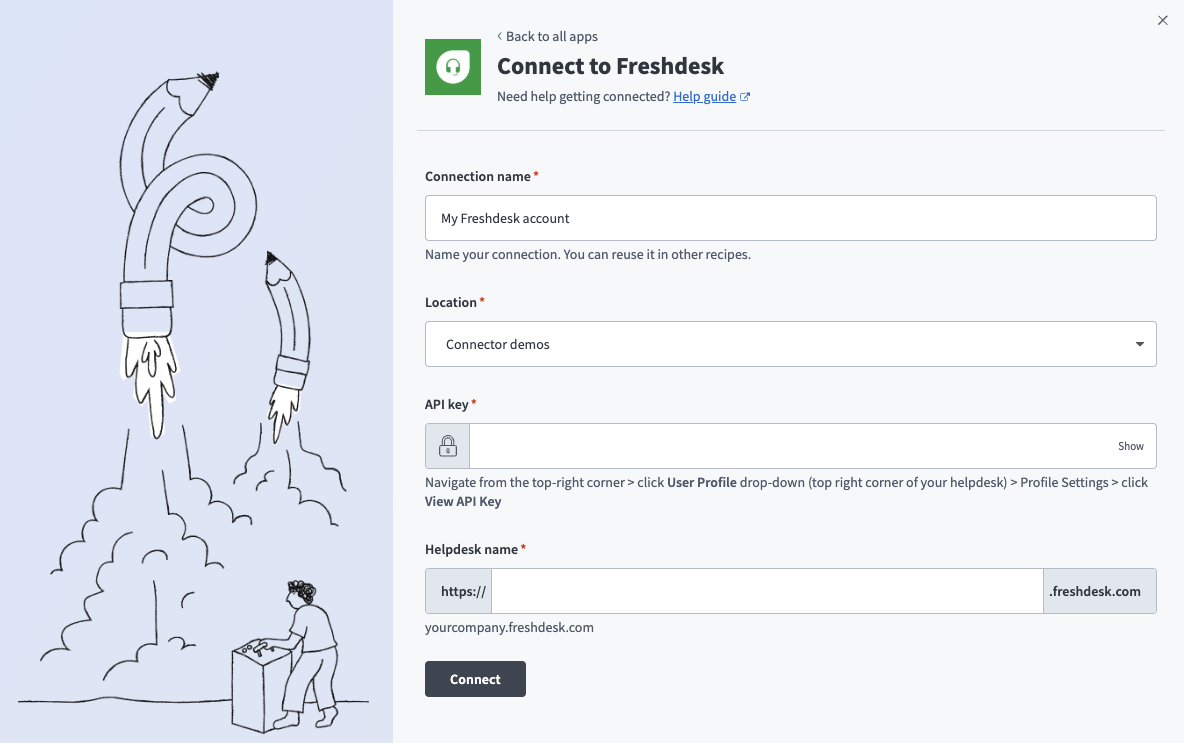 Freshdesk Connection