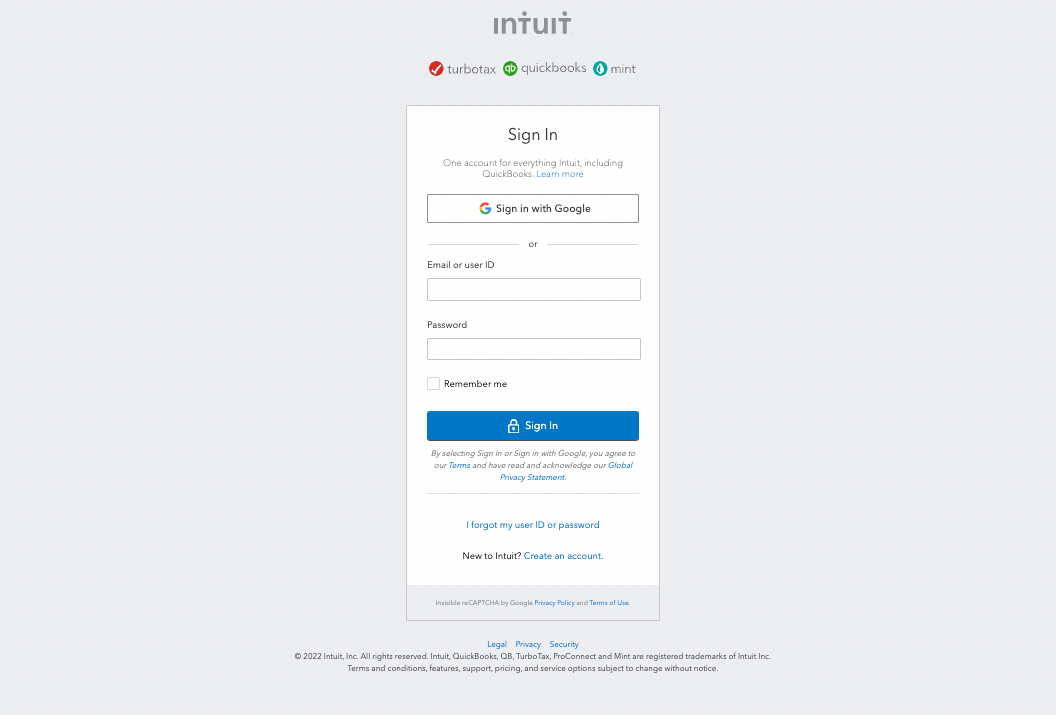 Connect to QuickBooks Online