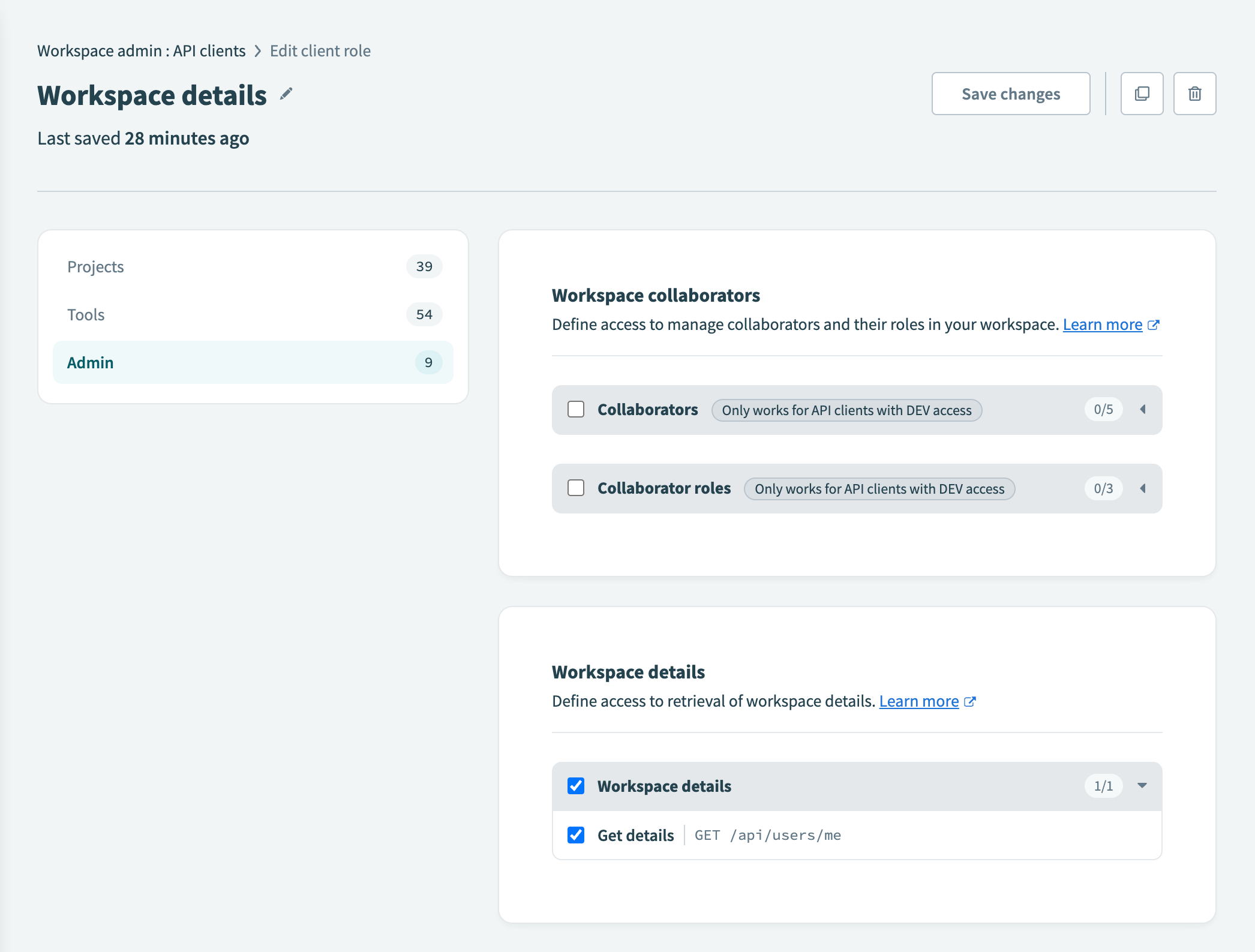 Select the endpoint you plan to enable