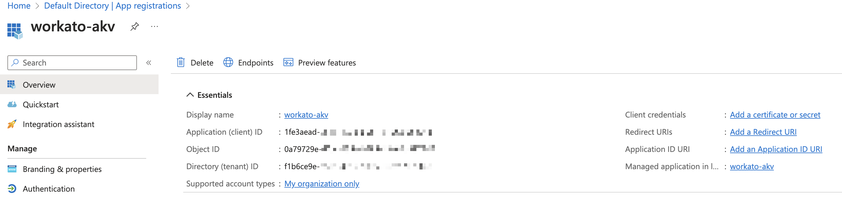 アプリケーションの概要