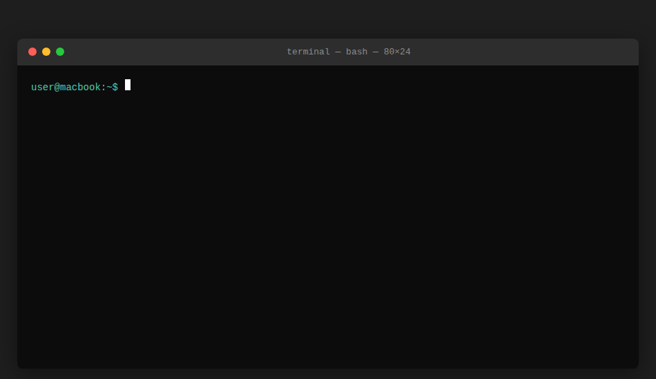Run the command in your CLI