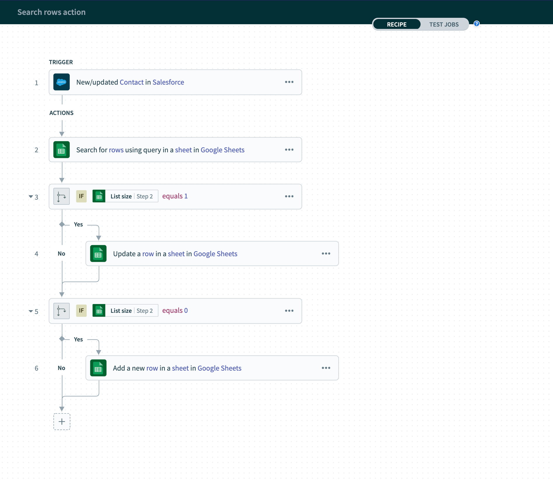 完成済みレシピ