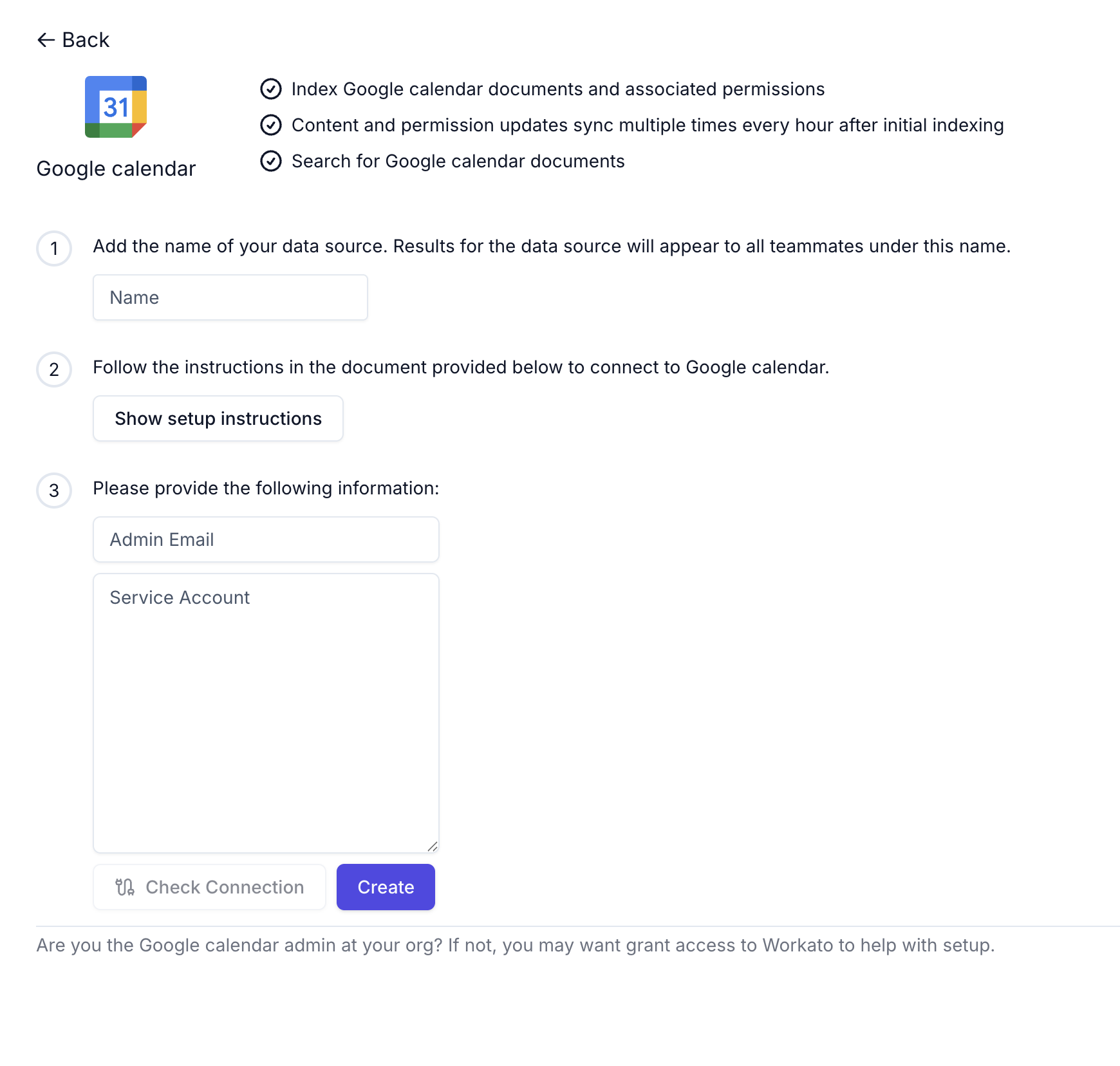 Configure your data source