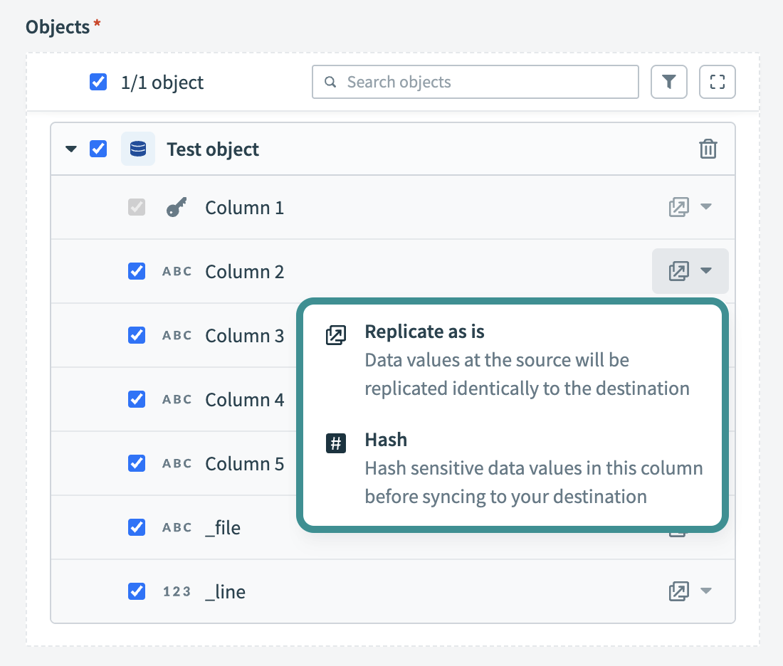 Configure field-level data protection