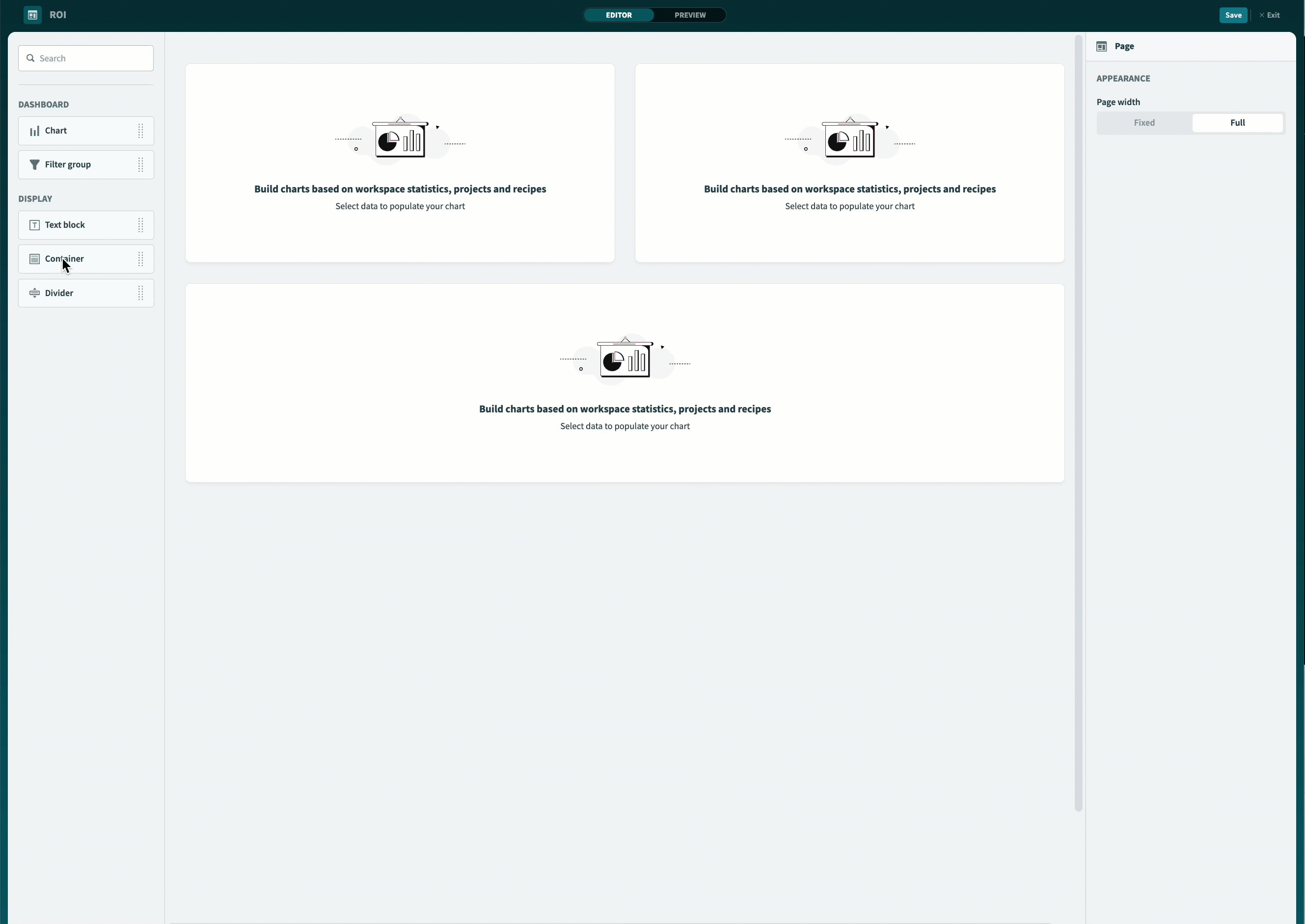 Customize containers