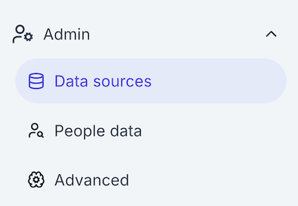 Data sources