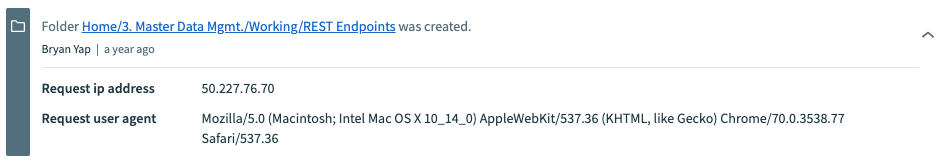 フォルダーの作成