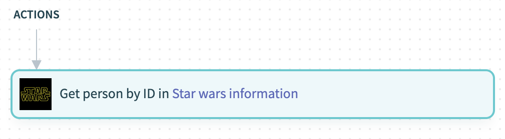 Action revealed to user