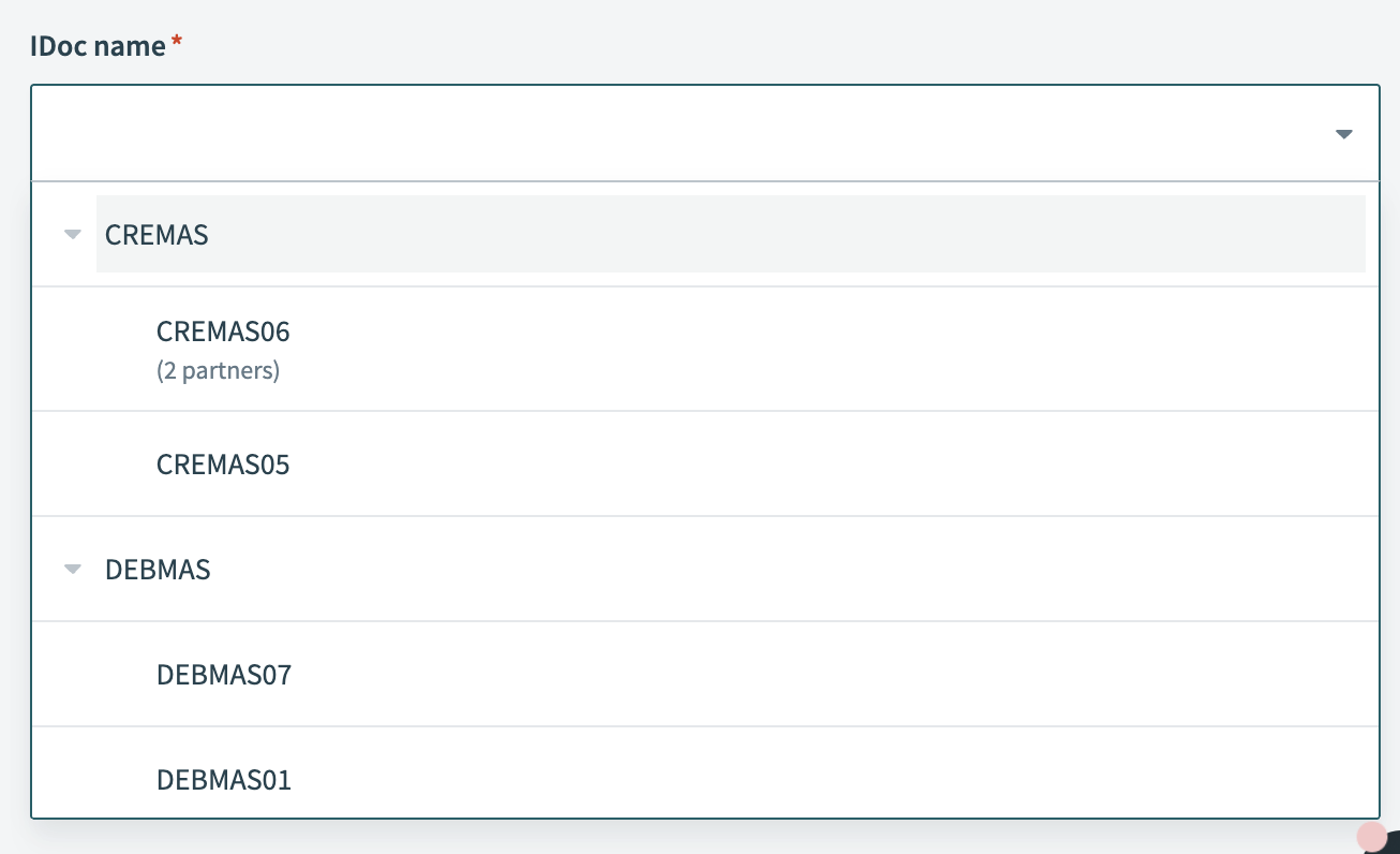Trigger New IDoc Description Old OPA
