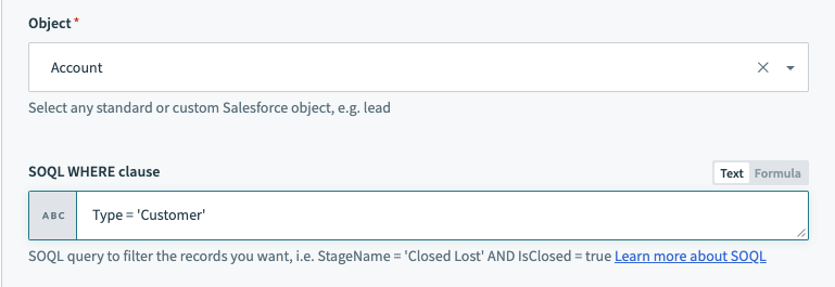 Salesforce SOQL example 1