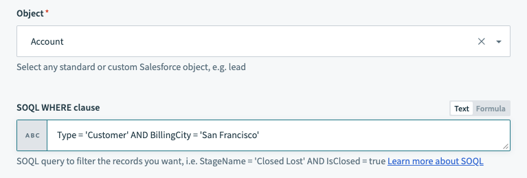 Salesforce SOQL example 2