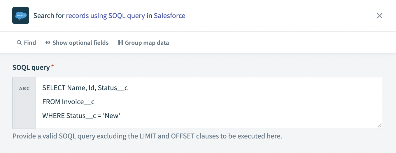 Salesforce SOQL example 6