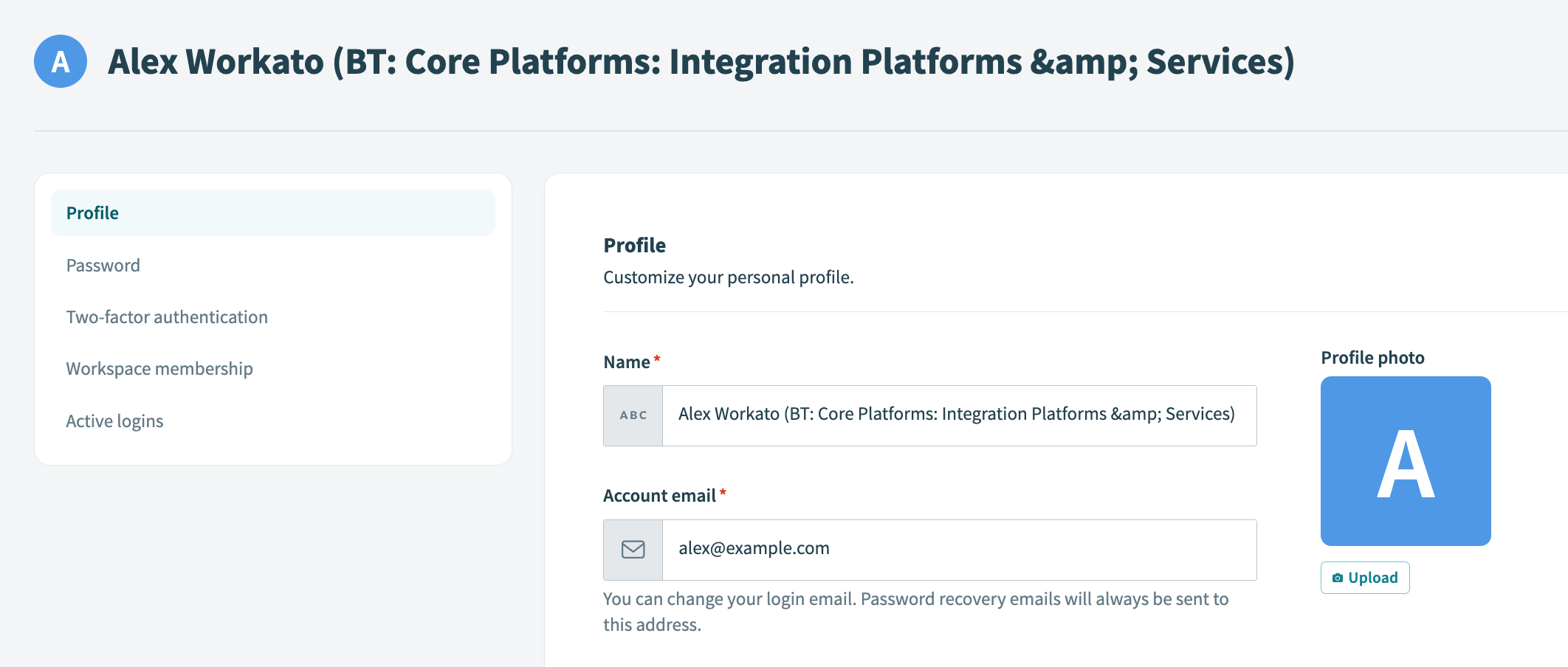SCIM long profile names