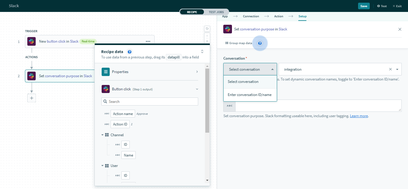 チャンネルの選択