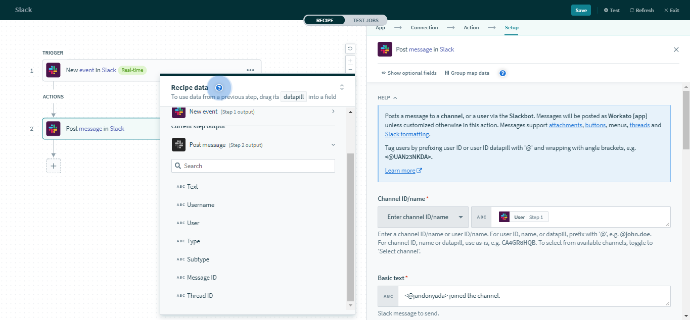 ユーザーのタグ付け