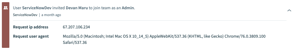 チームメンバーの招待