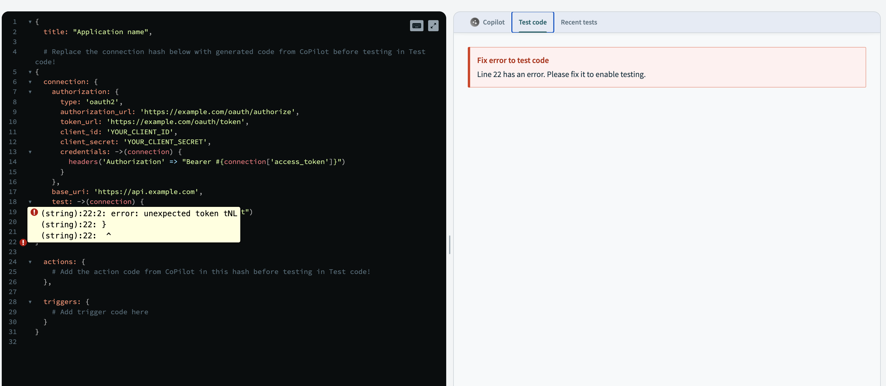 Troubleshoot your code