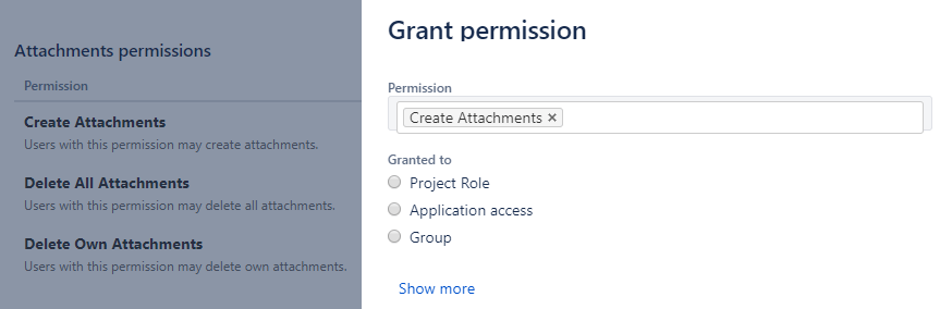 Upload/download actions