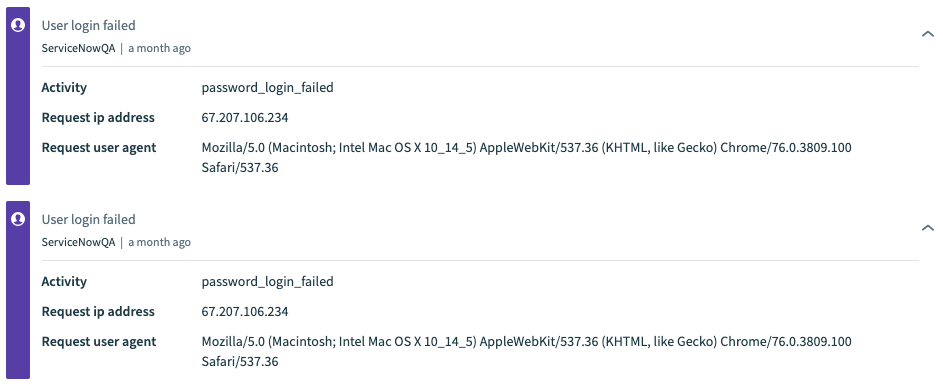 ユーザーログイン失敗