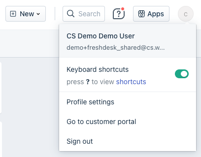 Freshdesk View API Key