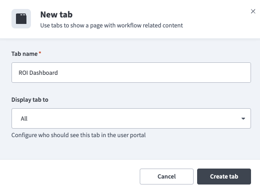 Add new tab