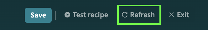 Select the Refresh button