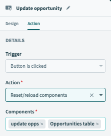 Component reset