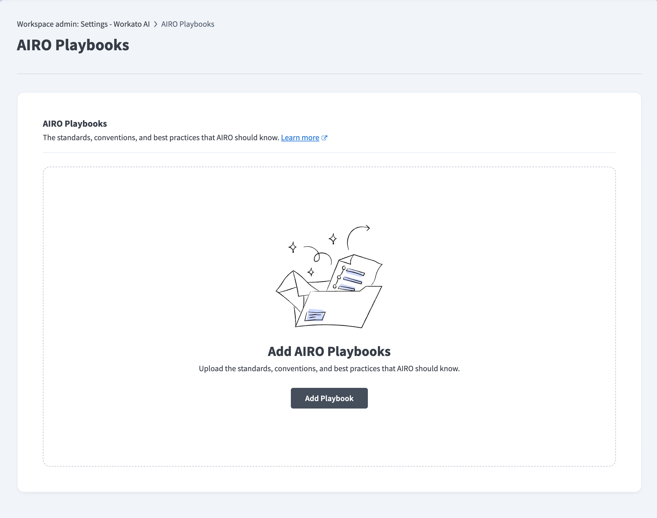 Add Playbook